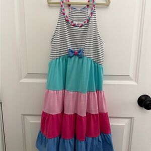 Jona Michelle Black and White Sleeveless Sundress Casual girls size 10